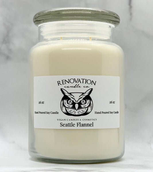 Seattle Flannel Candle