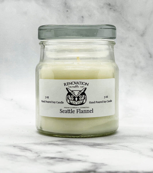 Seattle Flannel Candle