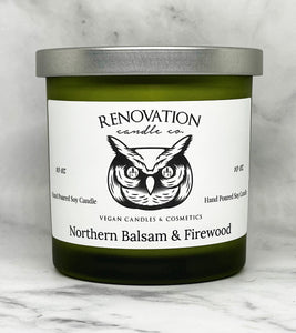 Northern Balsam & Firewood Candle