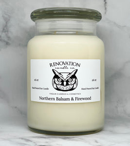 Northern Balsam & Firewood Candle